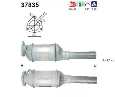 Katalysator AS 37835)