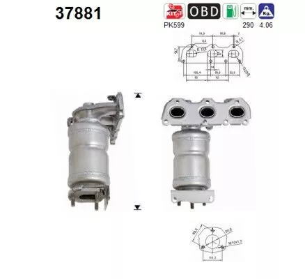 Catalytic Converter  37881)