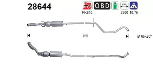 Katalysator AS 28644)