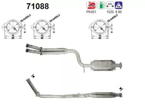 Katalysator AS 71088)