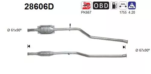 Katalysator AS 28606D)
