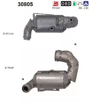 Katalysator AS 30805)