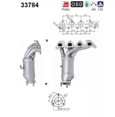 Katalysator AS 33784)