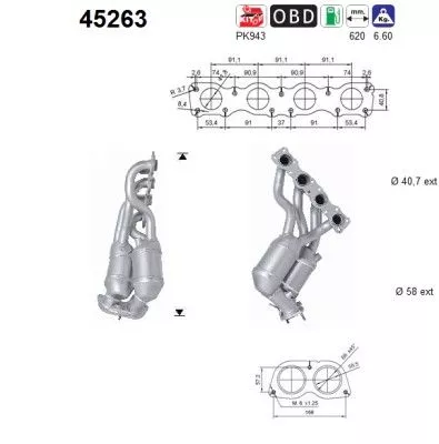 Katalysator AS 45263)