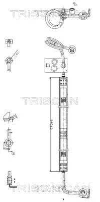 Hydraulische slang, stuurinrichting TRISCAN 8516 29039)