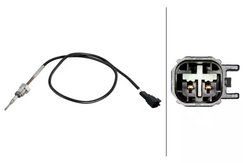 Sensor, uitlaatgastemperatuur HELLA 6PT 358 226-181)