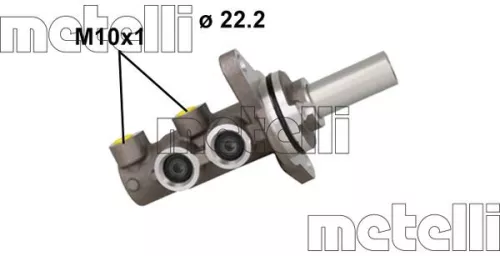 Remhoofdremcilinder METELLI 05-1165)