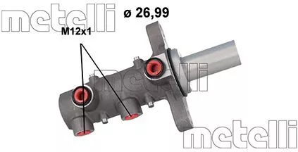 Remhoofdremcilinder METELLI 05-1168)