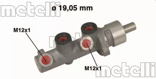 Remhoofdremcilinder METELLI 05-0472)