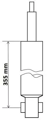 Shock Absorber KYB 3438022)