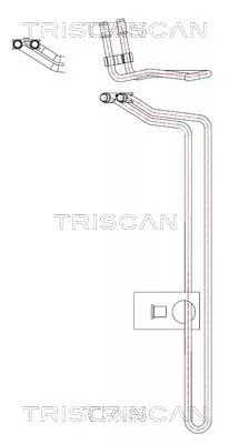 Hydraulische slang, stuurinrichting TRISCAN 8516 11027)