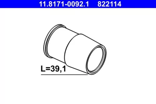Geleidebus, remklauw ATE 11.8171-0092.1)