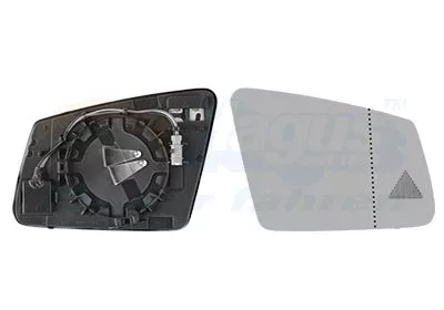 Spiegelglas, buitenspiegel VAN WEZEL 3044836)