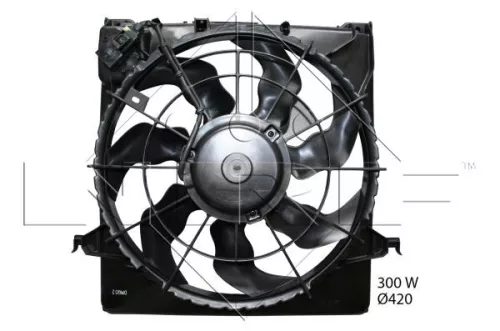 Ventilator, motorkoeling NRF 47730)