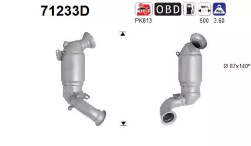 Katalysator AS 71233D)
