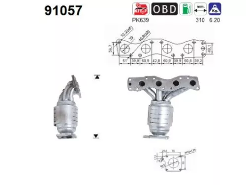 Katalysator AS 91057)