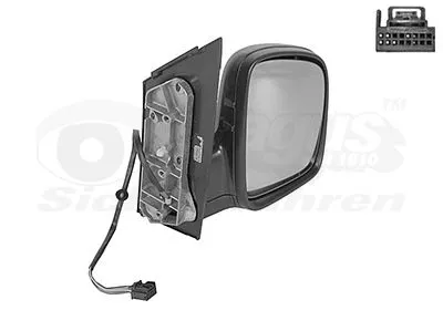 Exterior Mirror VAN WEZEL 5867808)