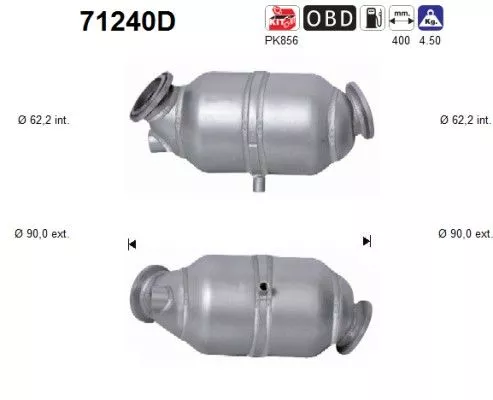 Katalysator AS 71240D)