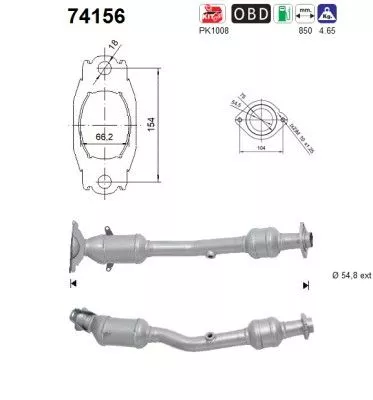 Katalysator AS 74156)