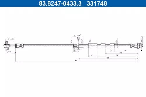 Remslang ATE 83.8247-0433.3)