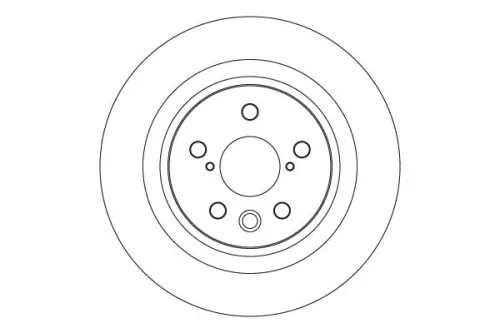 Remschijf TRW DF3978)