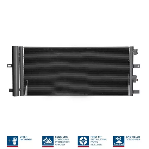 Condensor, airconditioning NISSENS 941011)