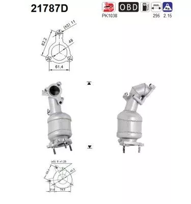 Katalysator AS 21787D)
