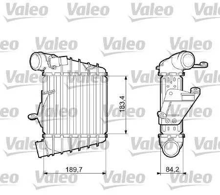 Laadluchtkoeler VALEO 817556)