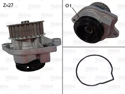 Waterpomp, motorkoeling VALEO 506577)