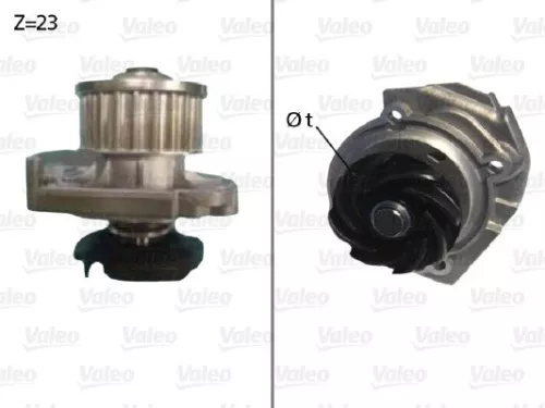 Waterpomp, motorkoeling VALEO 506686)