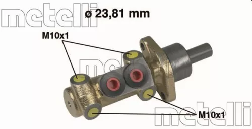 Remhoofdremcilinder METELLI 05-0398)