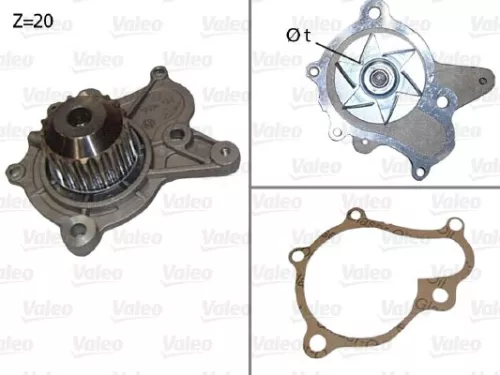 Waterpomp, motorkoeling VALEO 506922)
