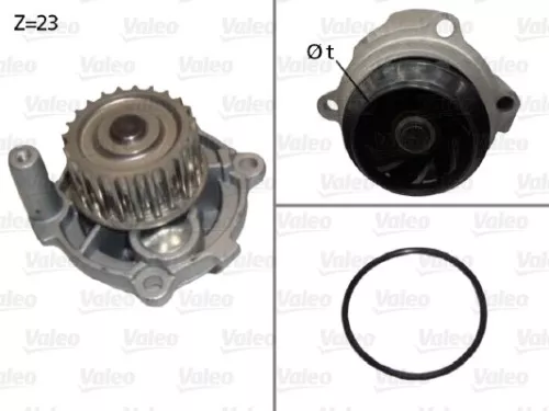 Waterpomp, motorkoeling VALEO 506790)