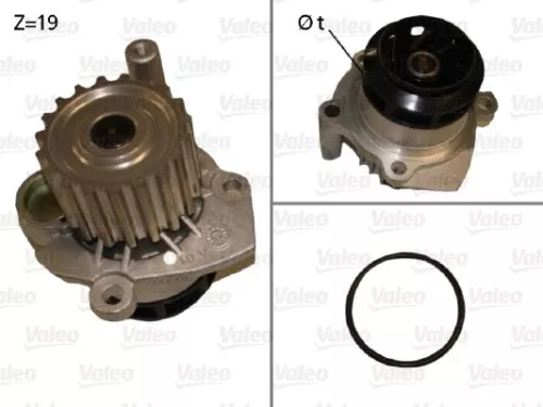 Waterpomp, motorkoeling VALEO 506700)