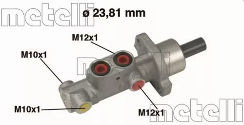 Remhoofdremcilinder METELLI 05-0631)
