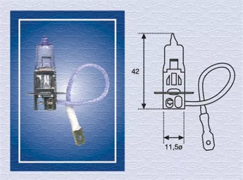 Lamp MAGNETI MARELLI 002554100000)