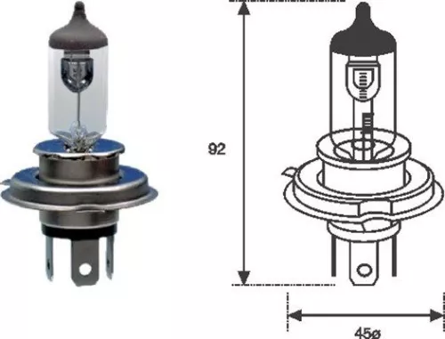 Lamp MAGNETI MARELLI 002555100000)