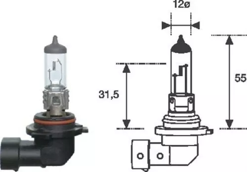 Lamp MAGNETI MARELLI 002577300000)