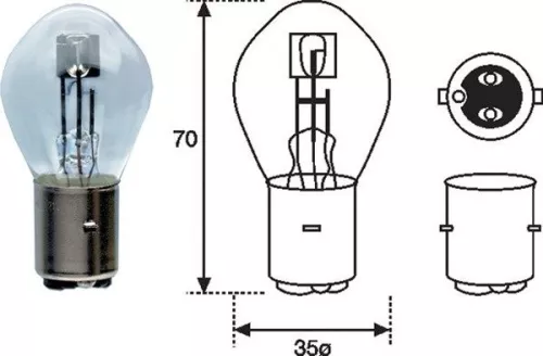 Lamp MAGNETI MARELLI 002588200000)