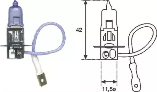 Lamp MAGNETI MARELLI 002553100000)