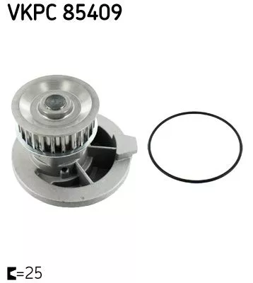 Water Pump, engine cooling SKF VKPC 85409)
