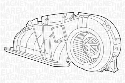 Binnenventilator MAGNETI MARELLI 069401324010)