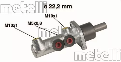Remhoofdremcilinder METELLI 05-0354)