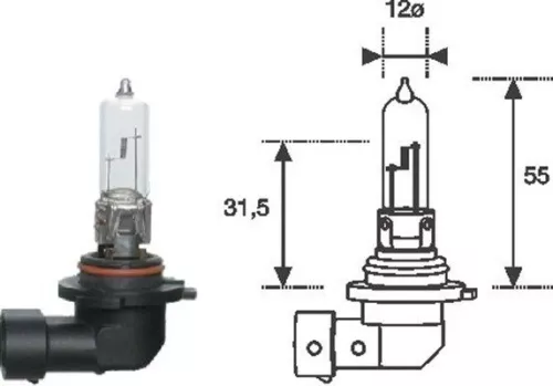 Lamp MAGNETI MARELLI 002577200000)