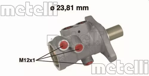 Remhoofdremcilinder METELLI 05-0556)