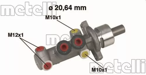 Remhoofdremcilinder METELLI 05-0319)