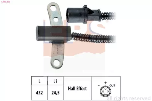 Sensor, krukaspuls EPS 1.953.253)