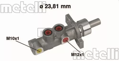 Remhoofdremcilinder METELLI 05-0358)