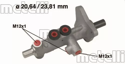 Remhoofdremcilinder METELLI 05-0627)