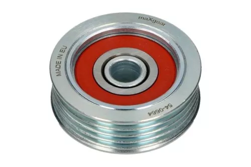 Ombuigings-/geleidingspoelie, V-geribbelde riem MAXGEAR 54-0664)